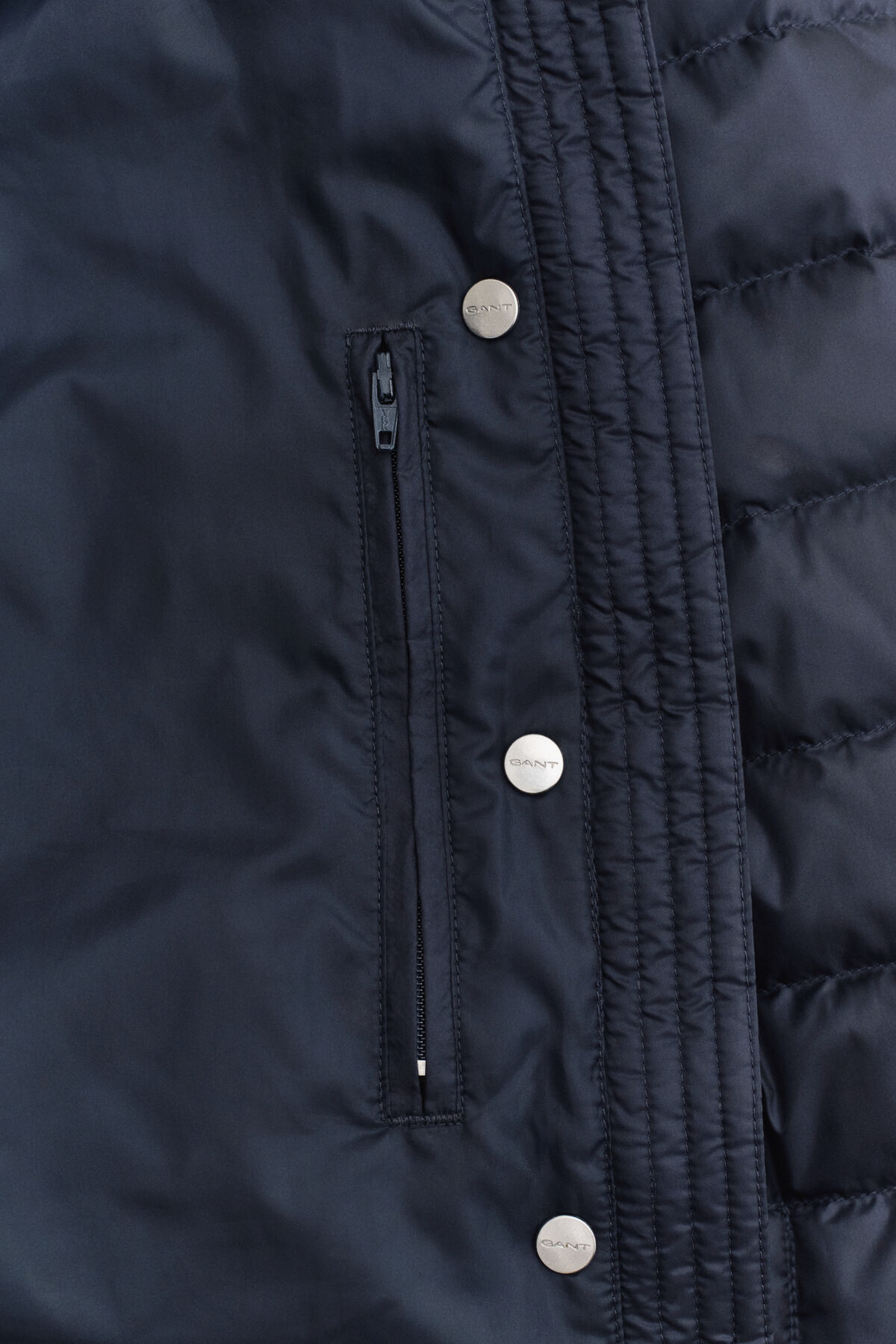Light Down Vest — EVENING BLUE