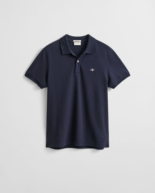 Regular Fit Shield Piqué Polo Shirt