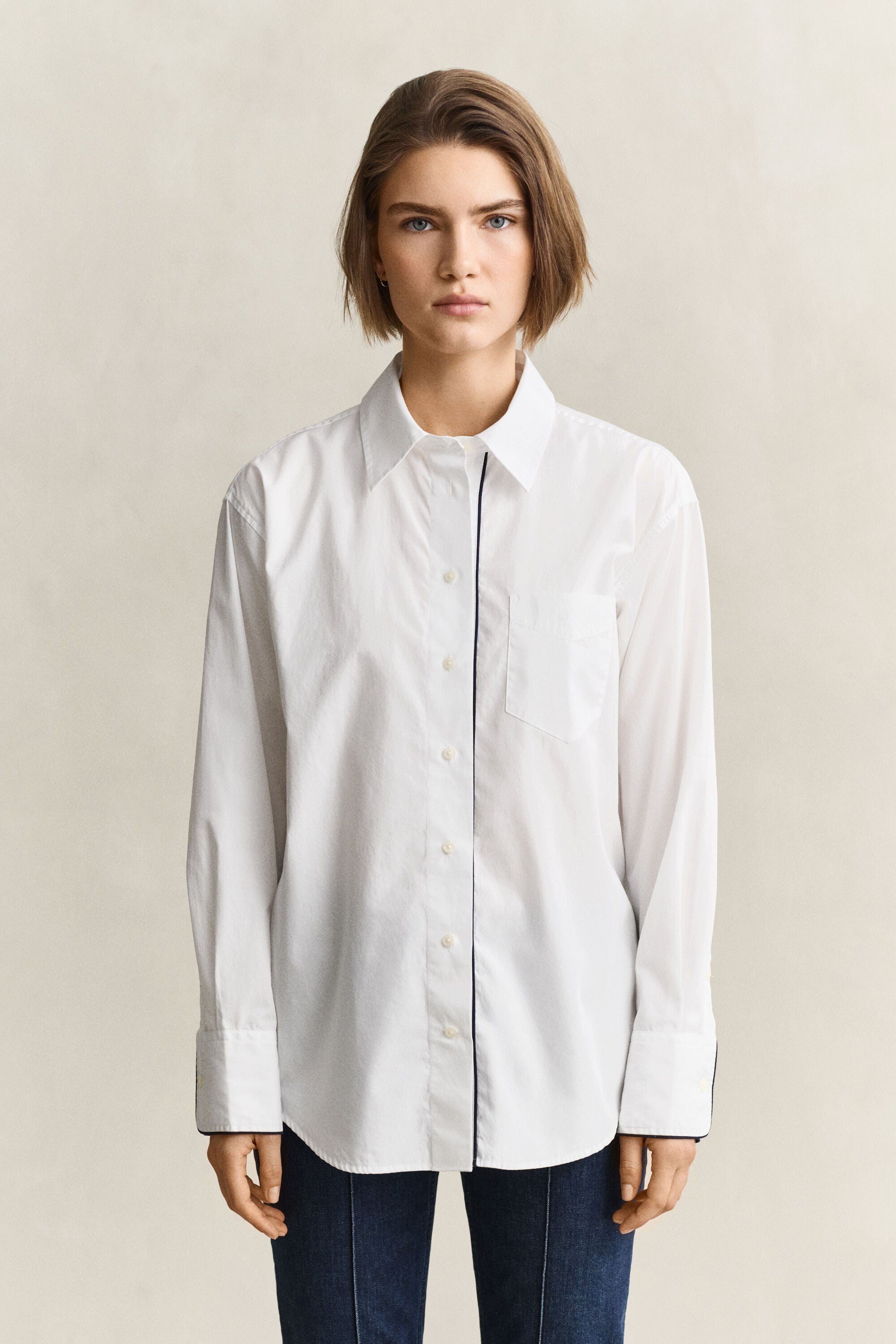Piping Detail Shirt