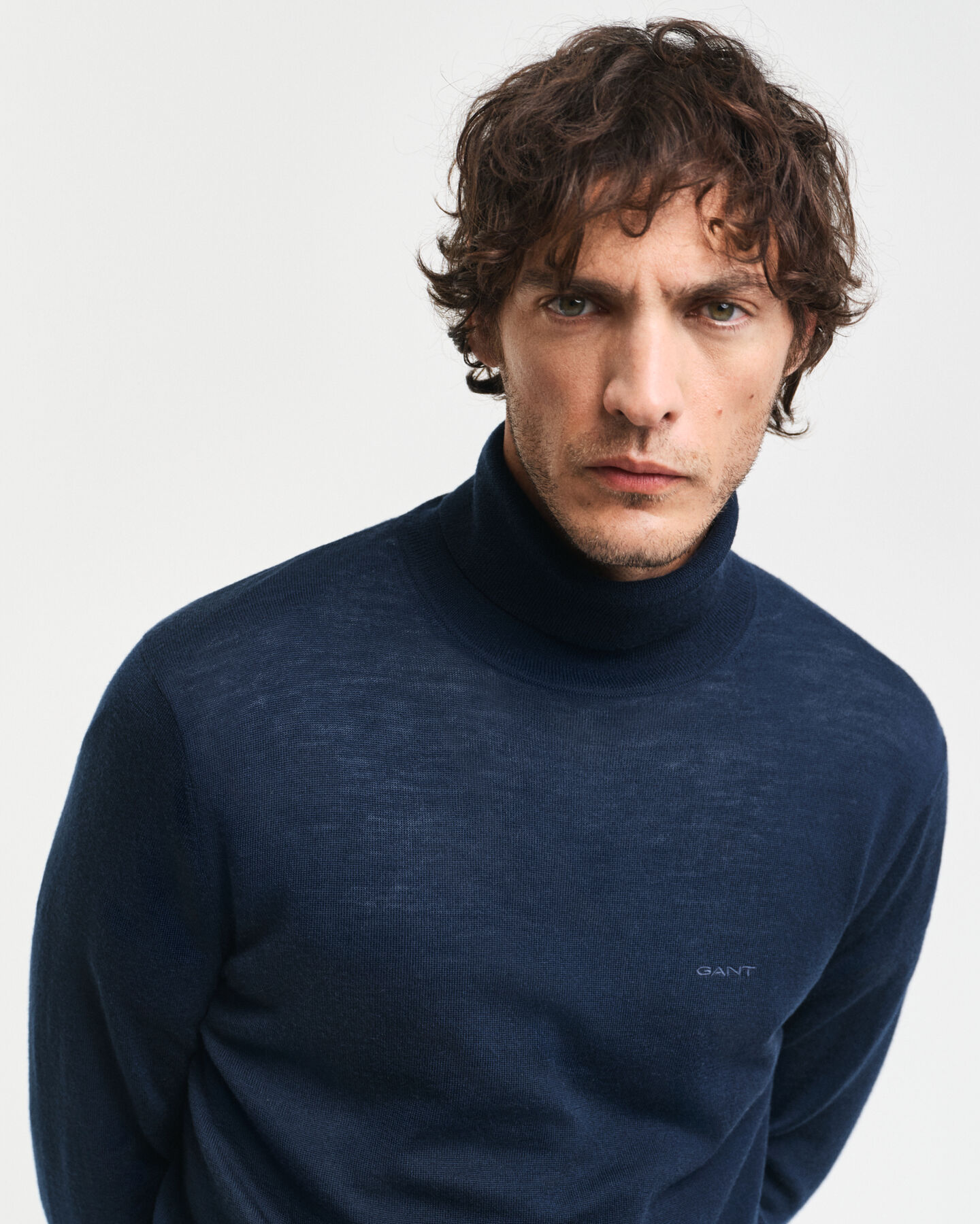 Extra Fine Merino Wool Turtleneck Sweater