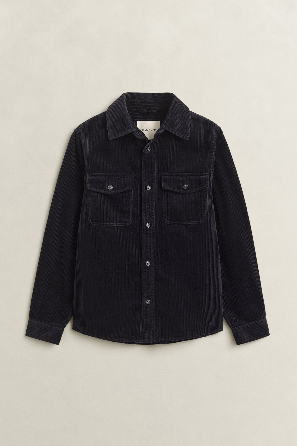 Corduroy Overshirt — EVENING BLUE