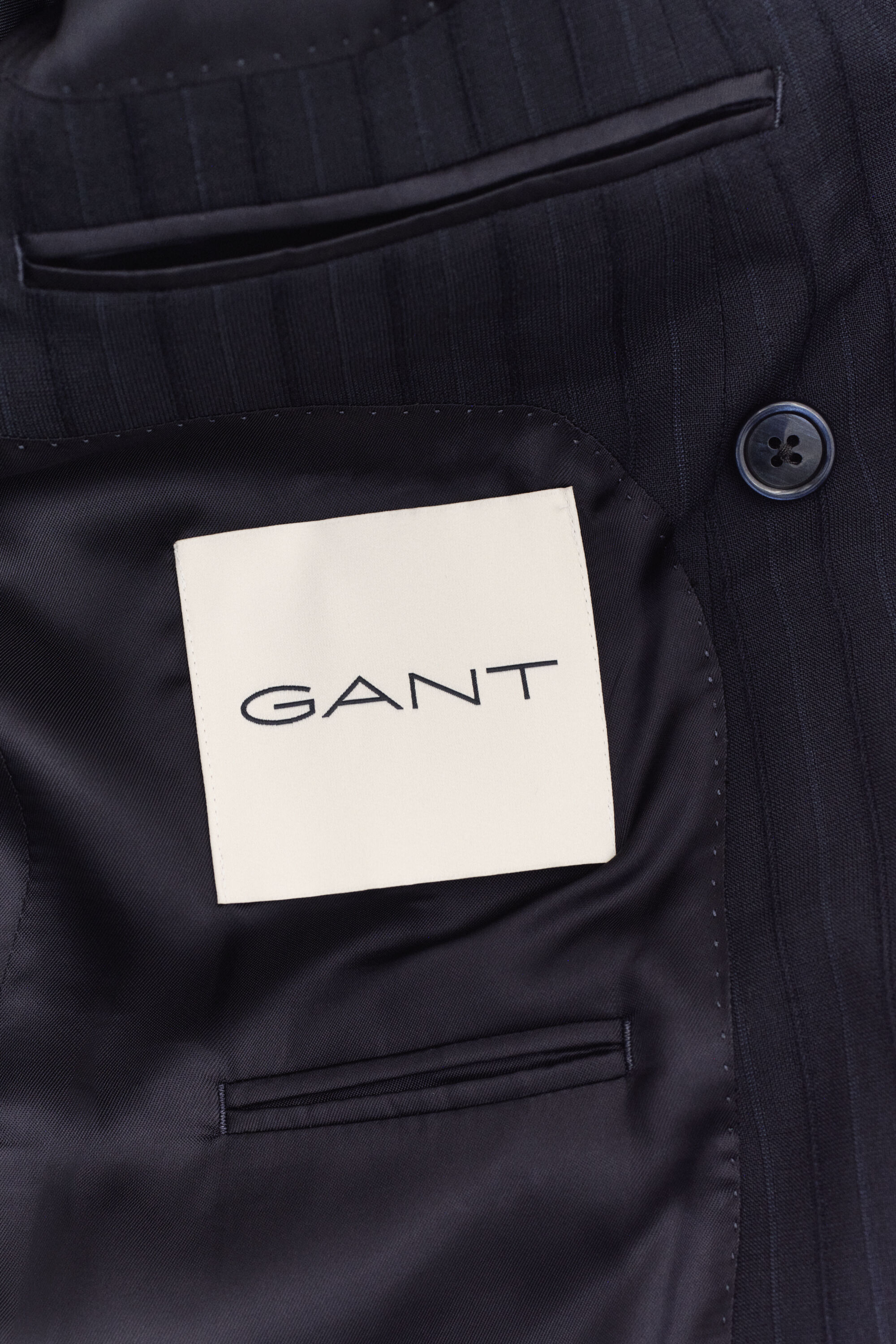 Tonal Pinstripe Suit Jacket