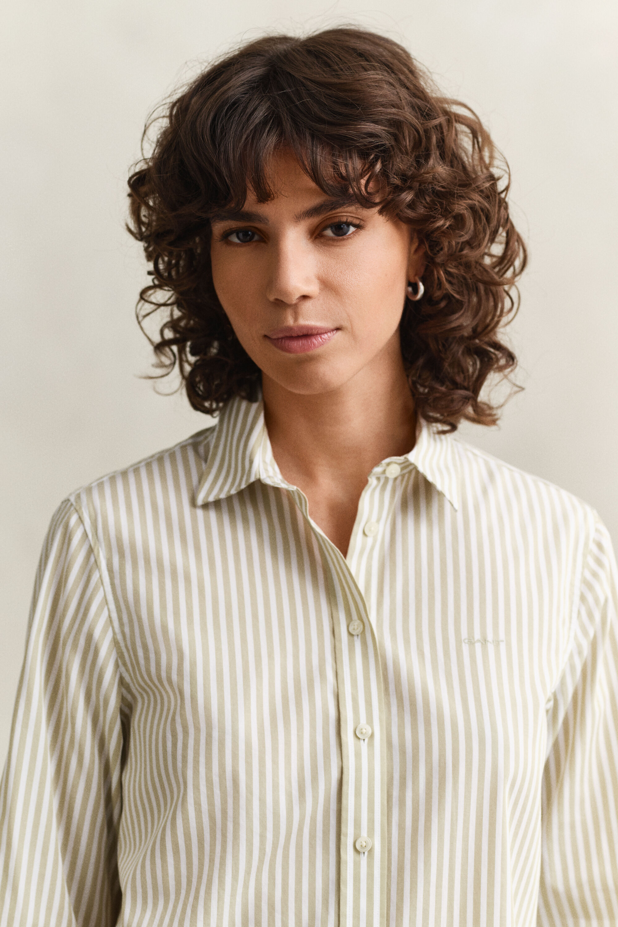 Regular Fit Classic Striped Poplin Shirt