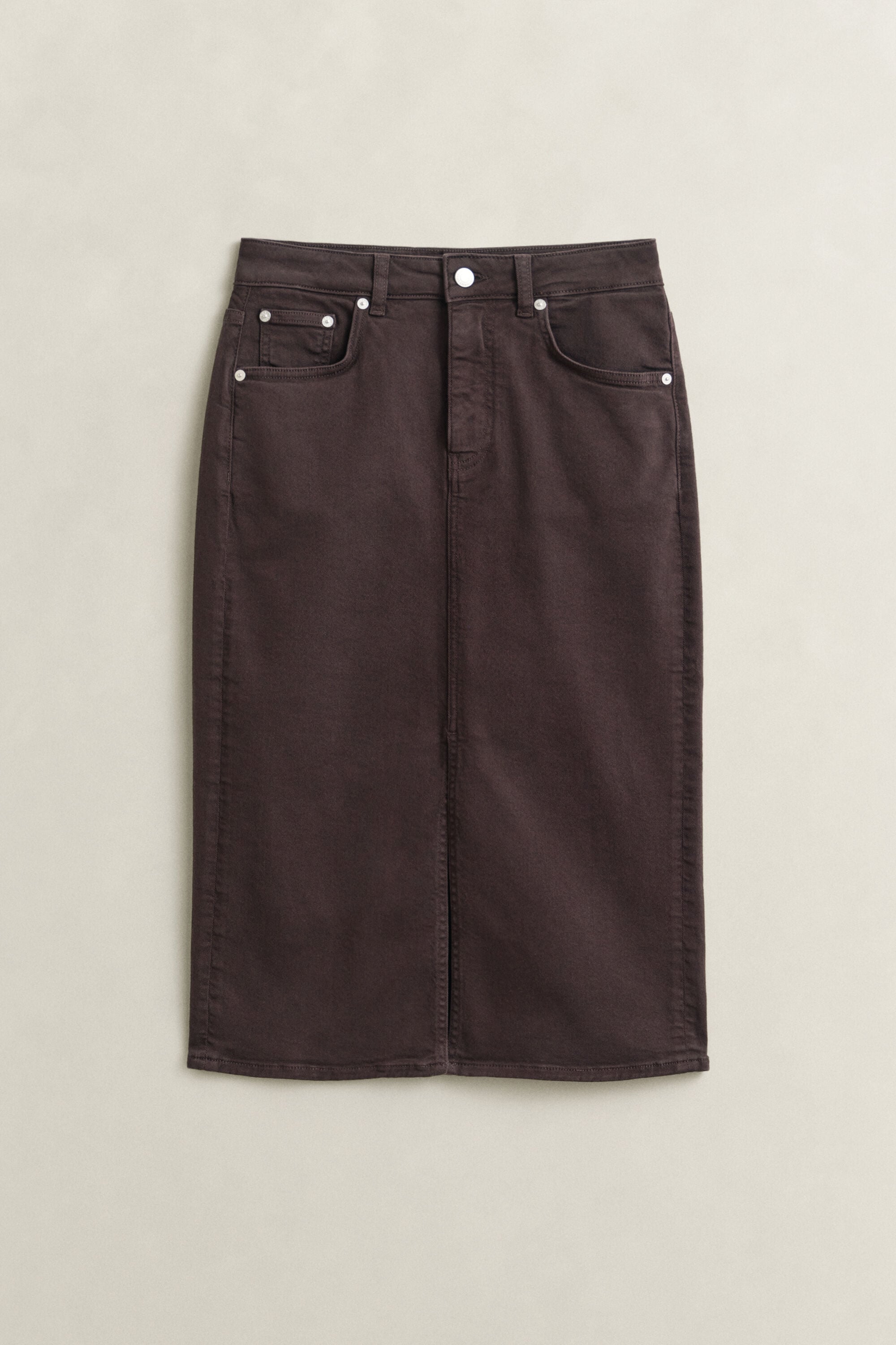 Twill Colored Pencil Skirt