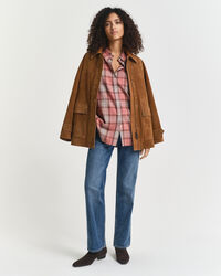 Relaxed Fit Checked Flannel Shirt