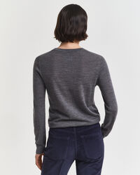 Extra Fine Merino Wool Crew Neck Sweater