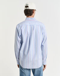 Regular Fit Multi Striped Classic Oxford Shirt
