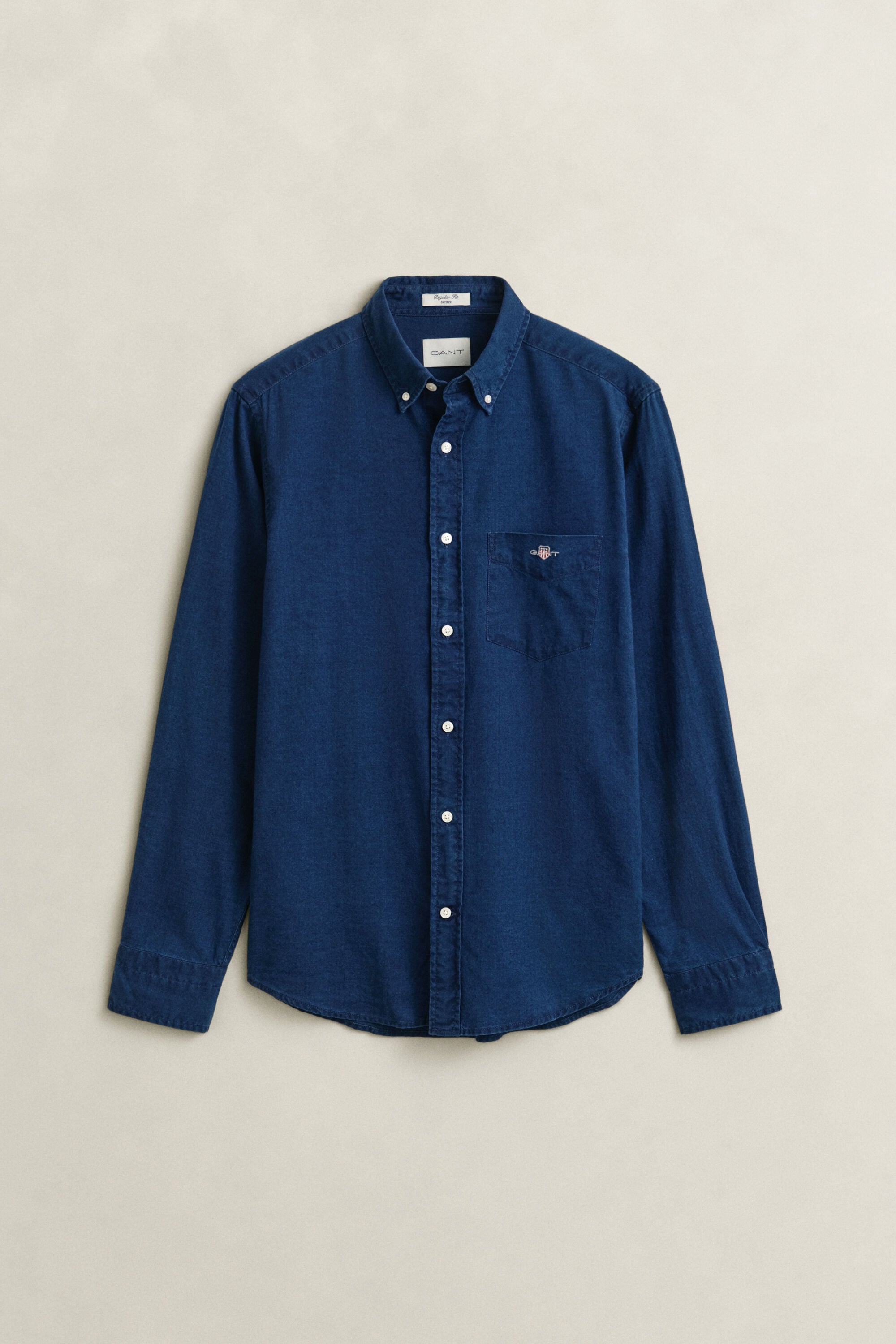 Indigo Oxford Shirt