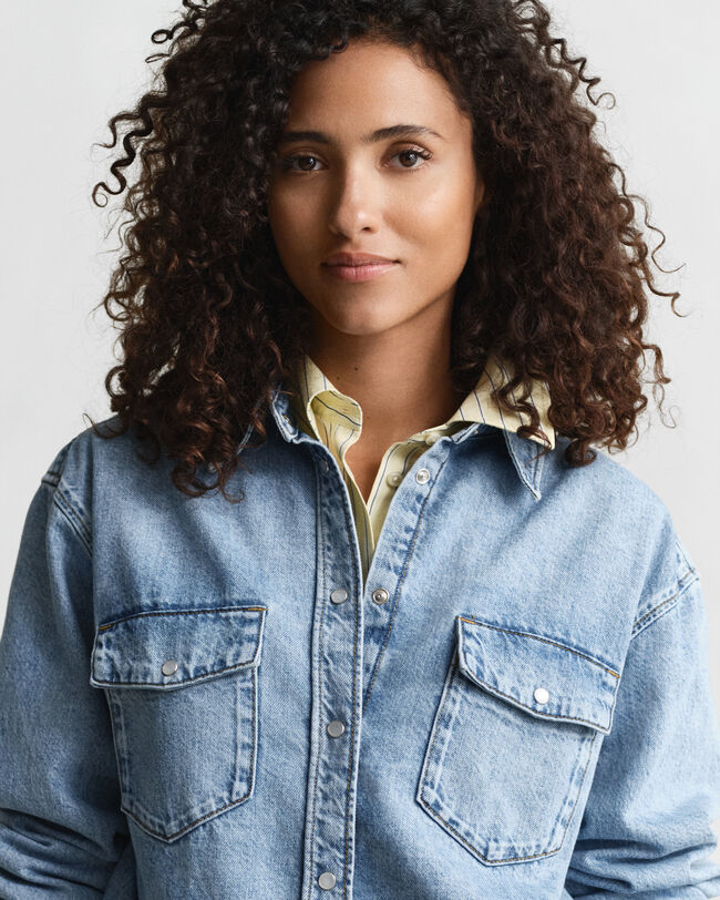 Relaxed Fit Denim Shirt