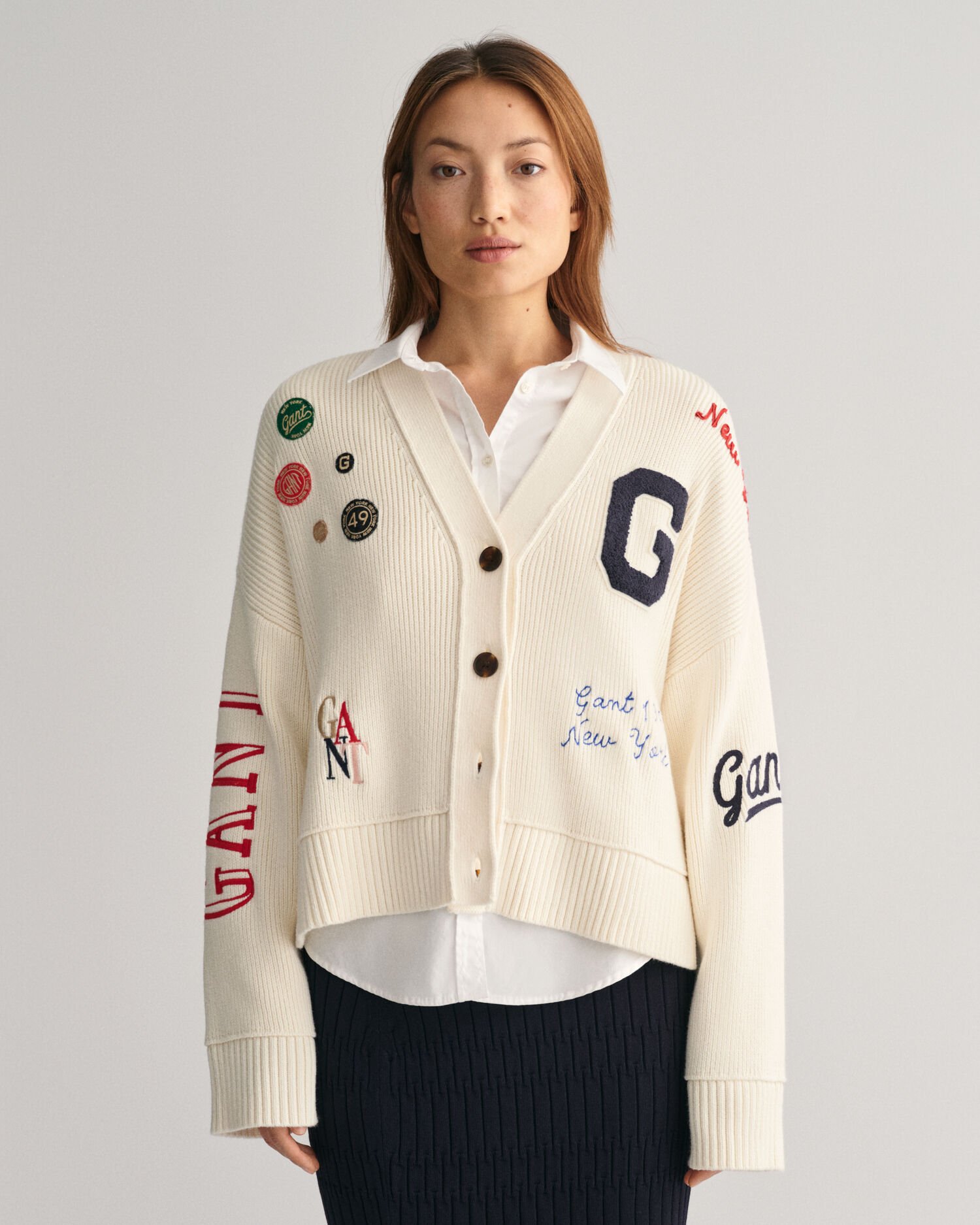 Womens 2025 varsity cardigan