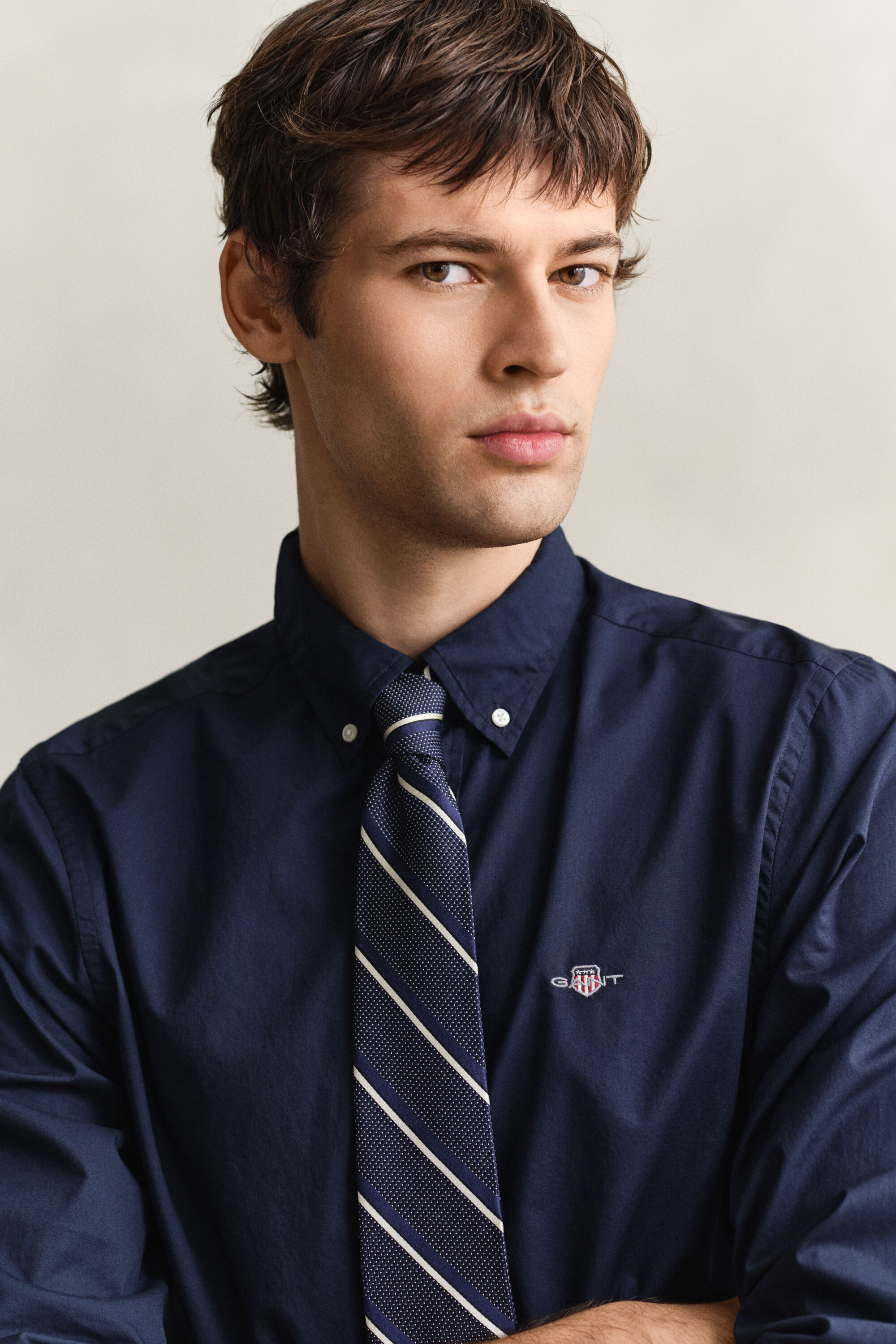 Slim Fit Classic Poplin Shirt