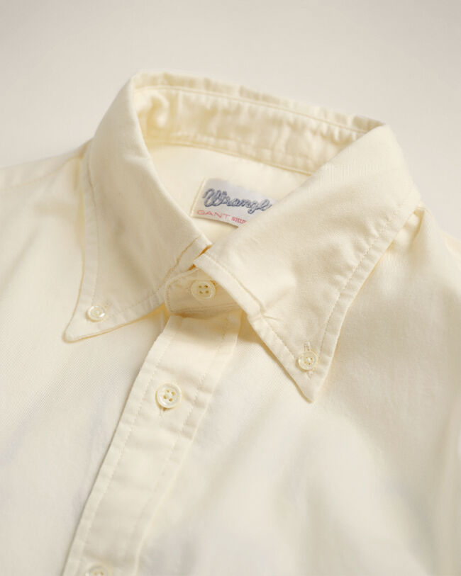 GANT x Wrangler Relaxed Fit Embroidered Oxford Shirt - GANT