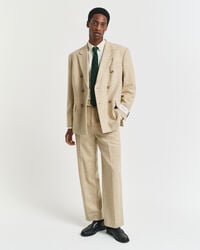 Relaxed Fit Nepps Herringbone Suit Jacket