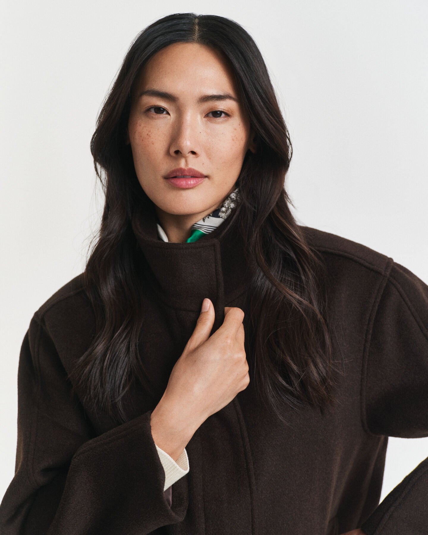 Short Wool Zip Jacket