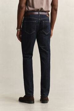 Slim Clean Wash Jeans — DARK BLUE 2