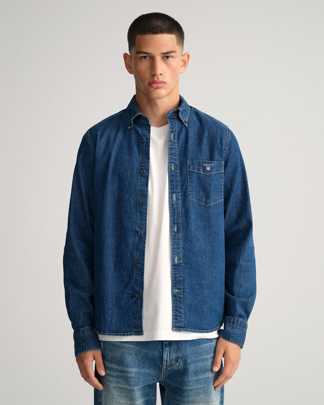 Slim Fit Denim Shirt