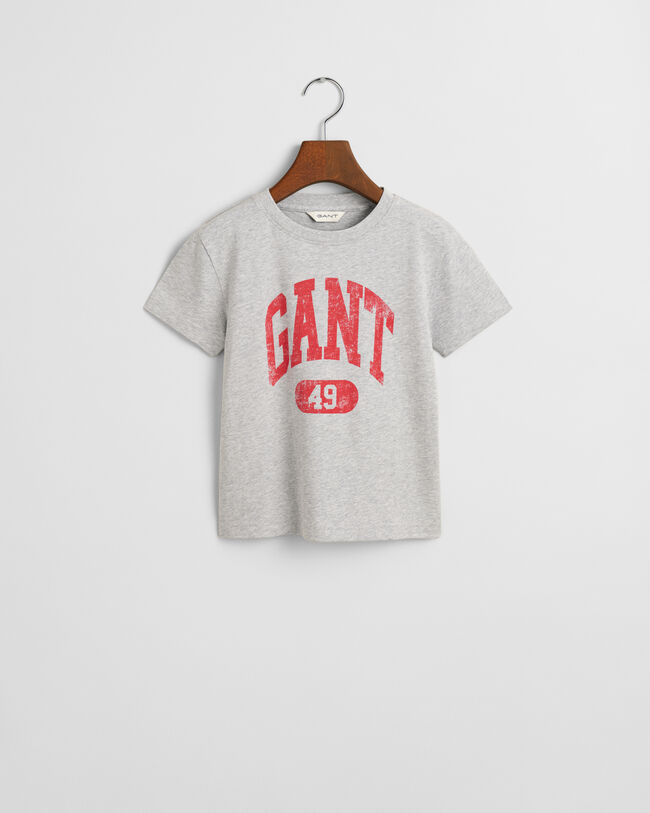 Kids GANT 49 Arch Print T-Shirt