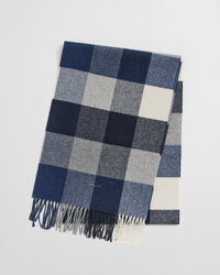 Multi Checked Wool Scarf