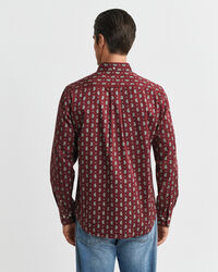 Regular Fit Paisley Printed Twill Shirt