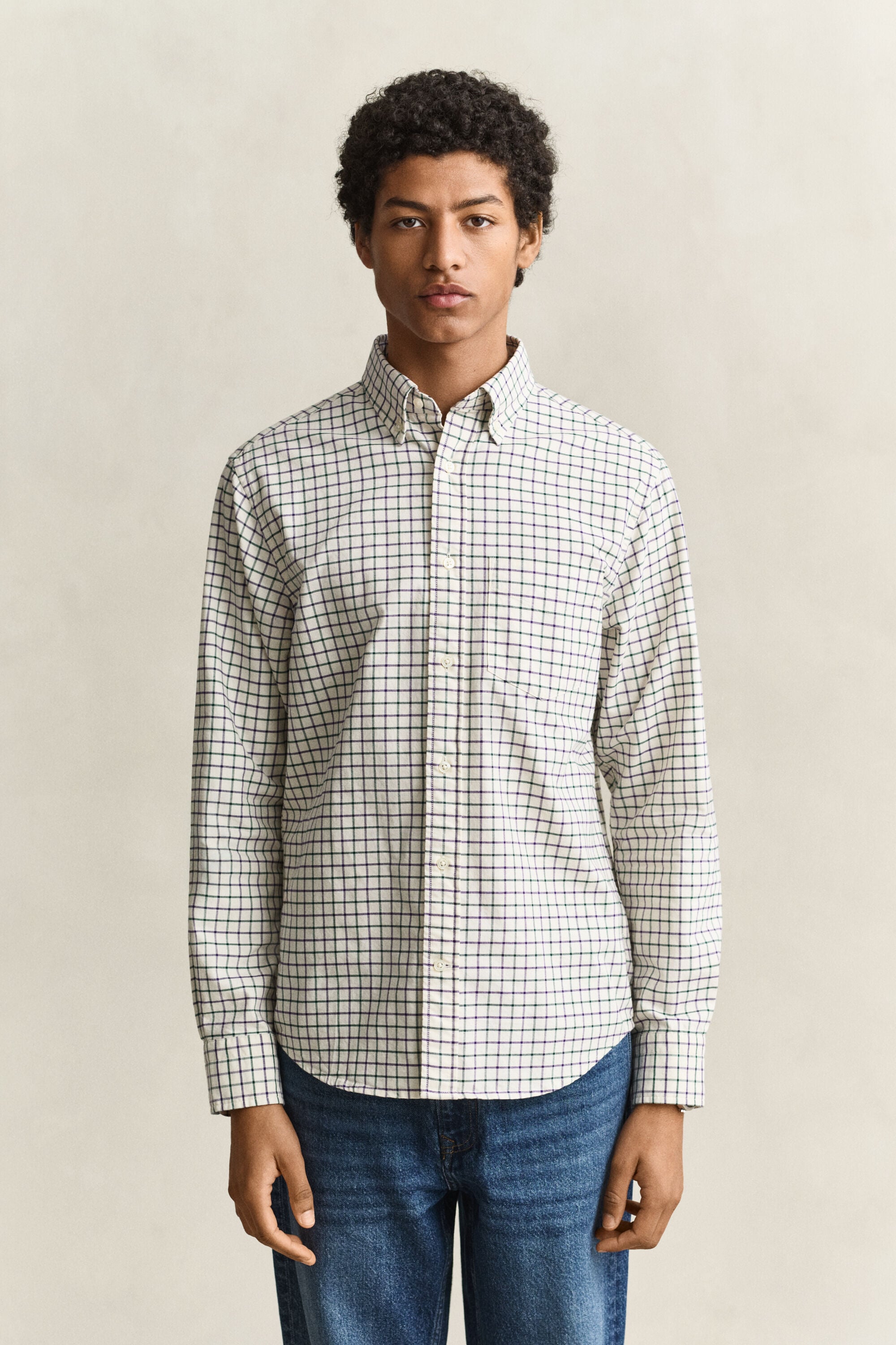 Checked Archive Oxford Shirt