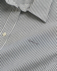 Slim Fit Striped Poplin Shirt