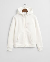 Tonal Shield Zip Hoodie