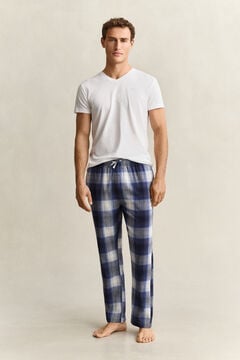 Checked Flannel Pajama Pants — MARINE 4