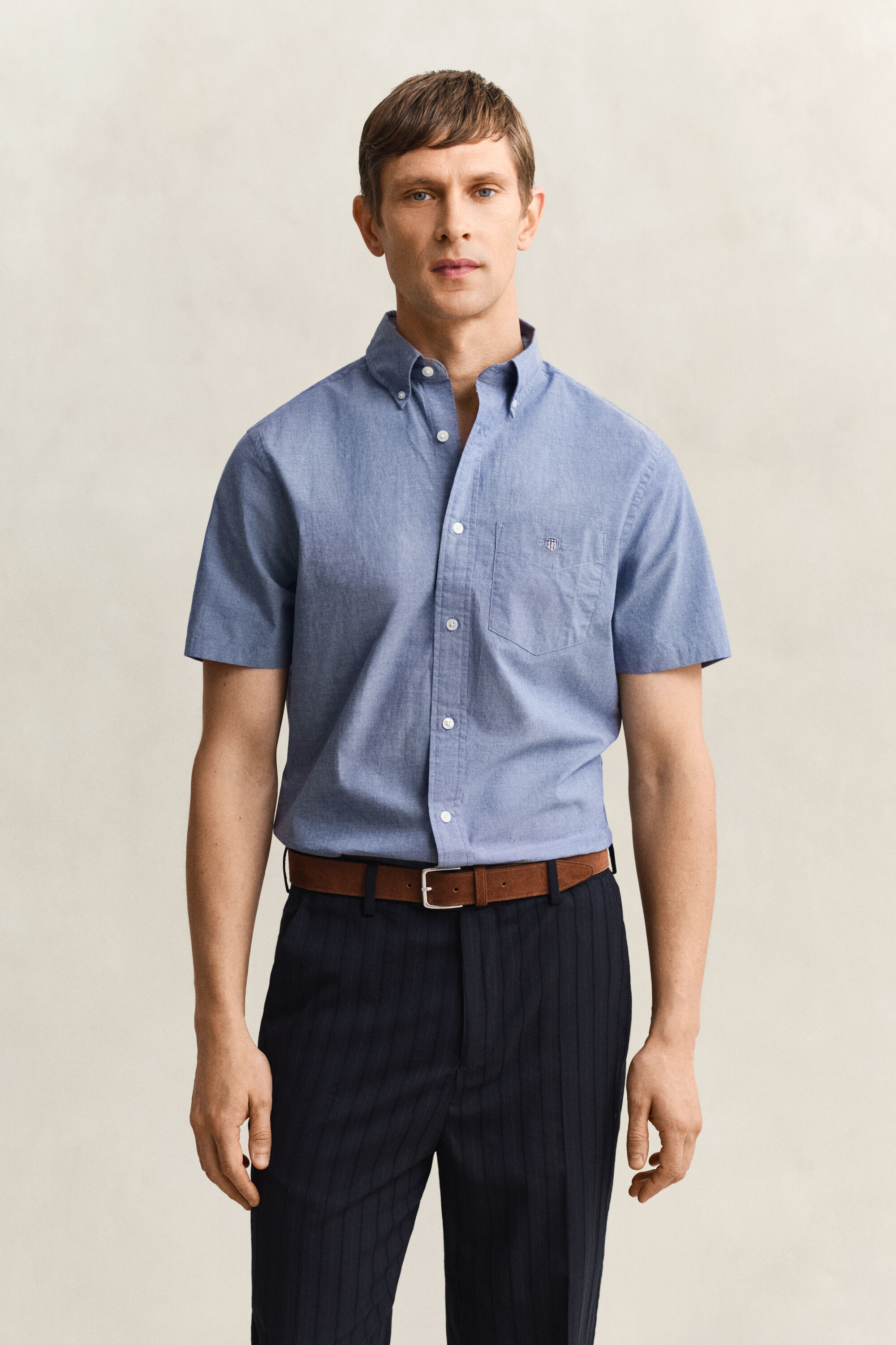 Classic Poplin Short Sleeve Shirt