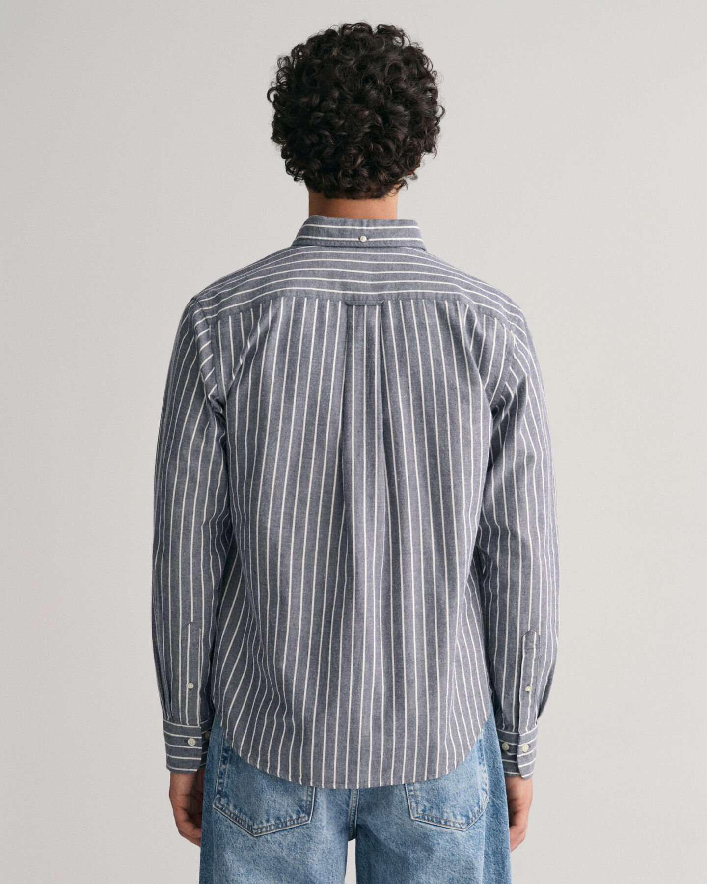 GANT Regular Striped Brushed Fit Oxford - Shirt