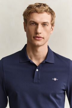 Shield Piqué Rugger — EVENING BLUE 3