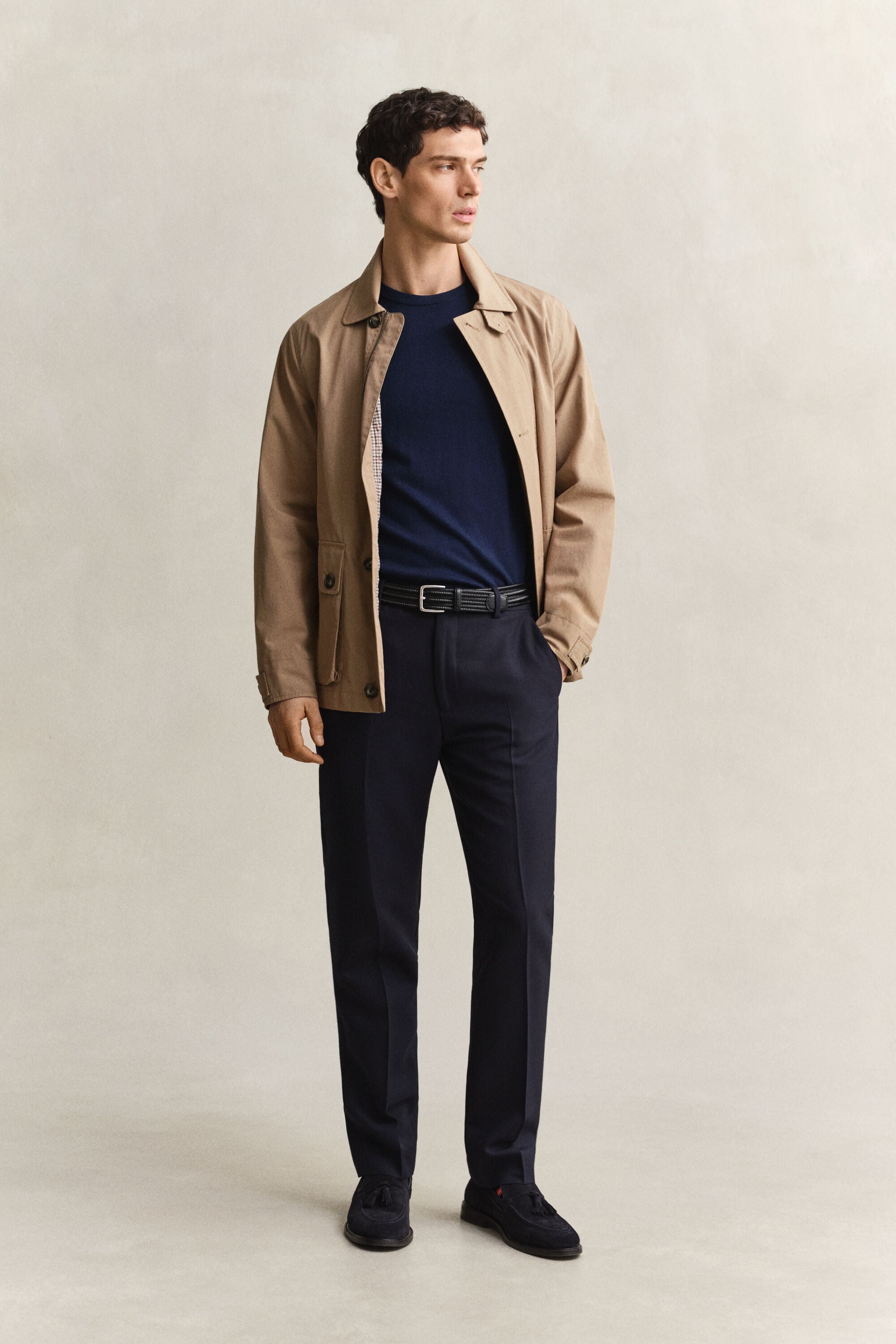 Merino Wool Crew Neck Sweater