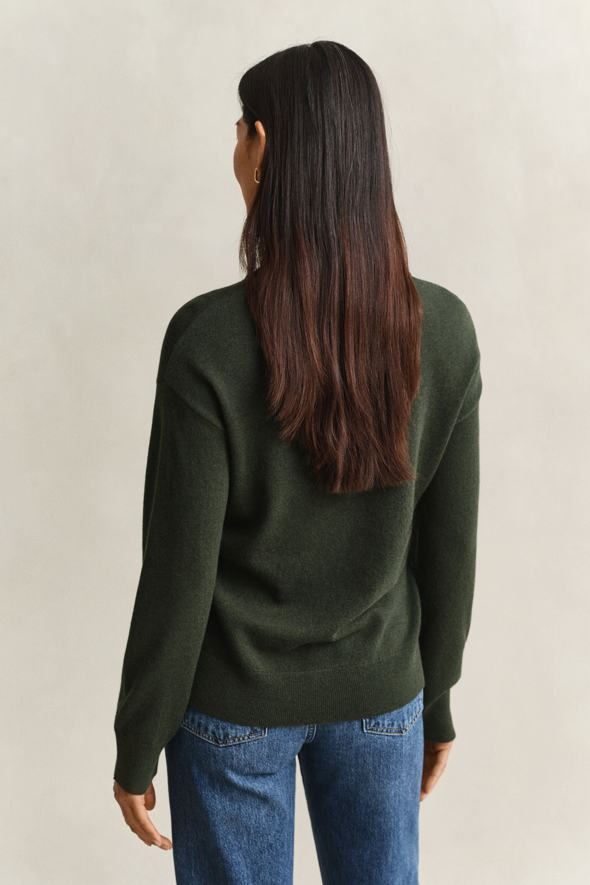 Superfine Lambswool Crew Neck Sweater