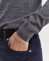 Extra Fine Merino Wool Crew Neck Sweater