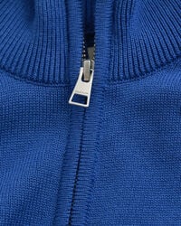 Casual Cotton Zip Cardigan