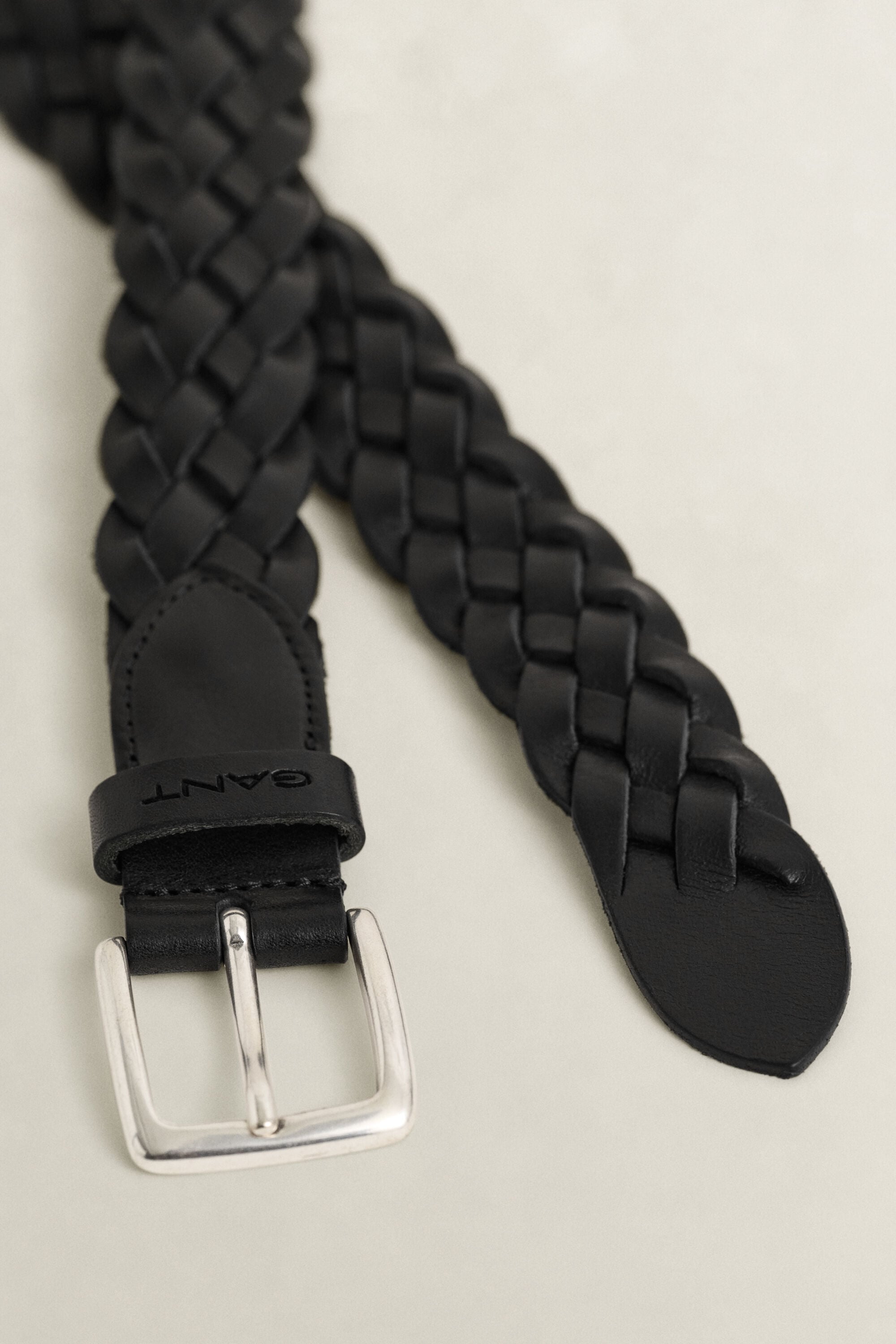 Braided Leather Belt