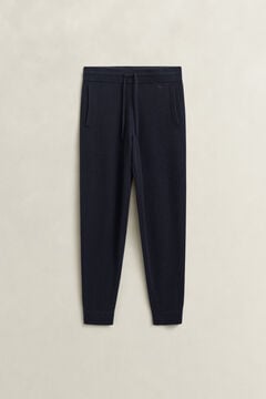 Cashmere Pants — EVENING BLUE 1