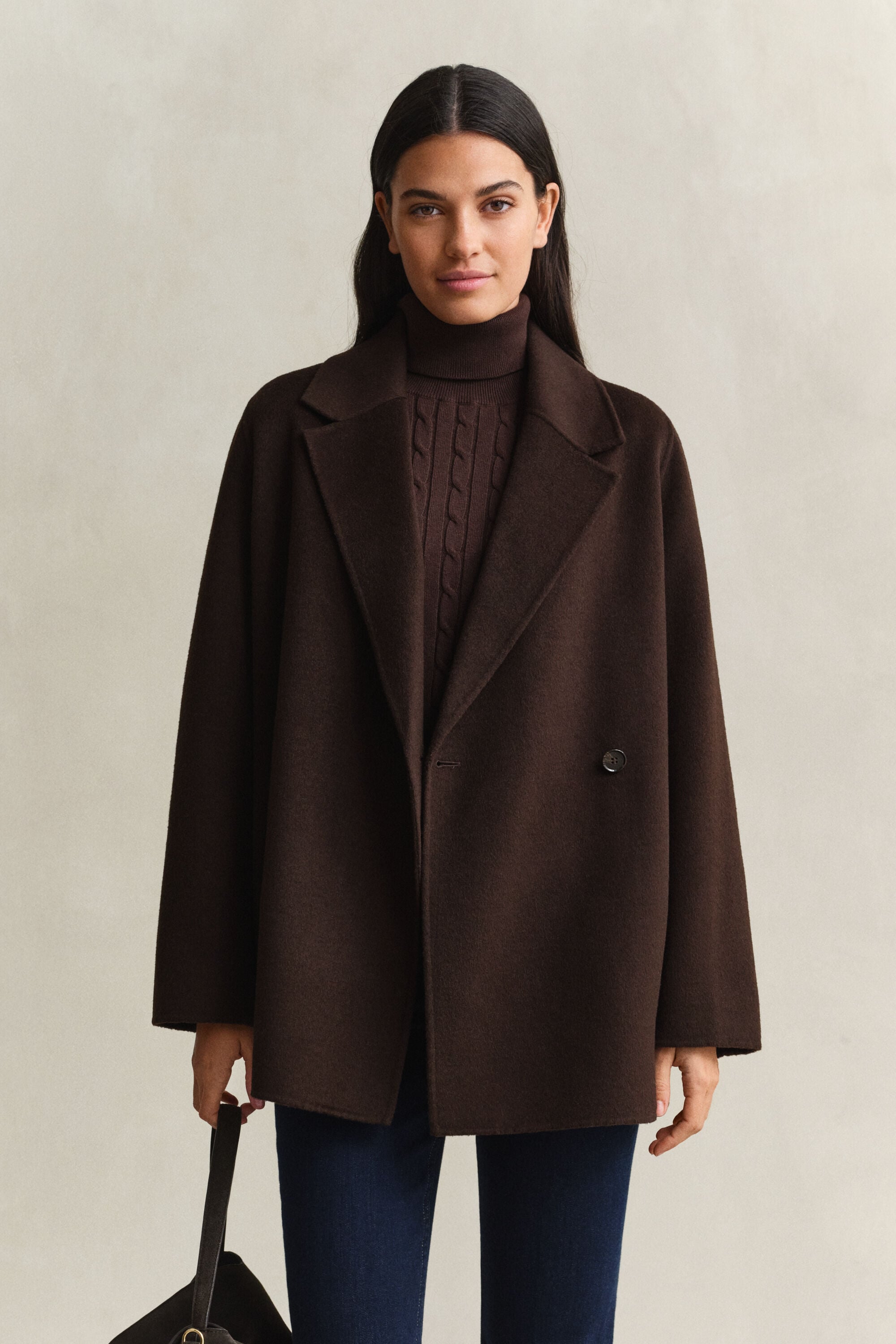 Handstitched Belted Jacket