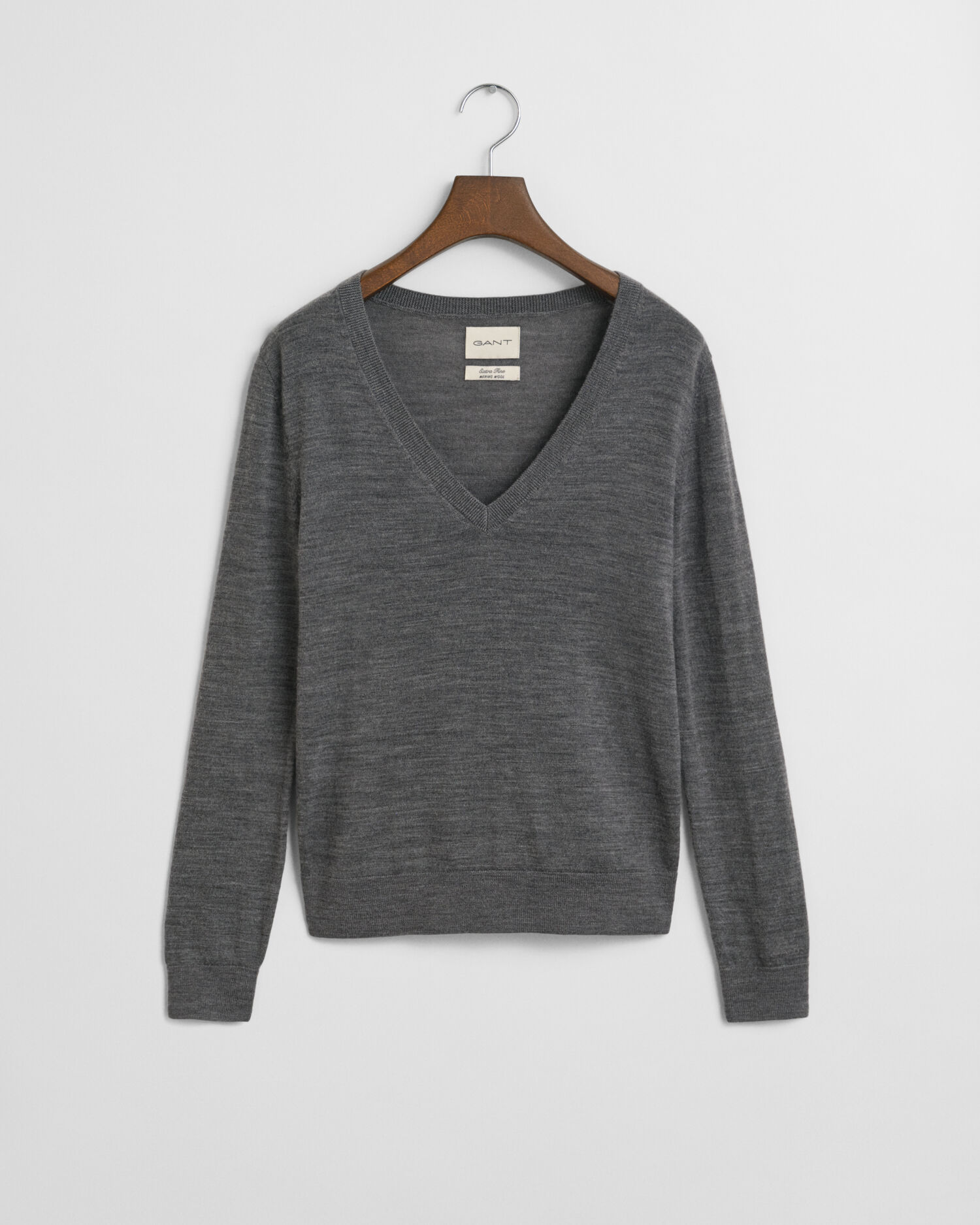 Extra Fine Merino Wool V-Neck Sweater