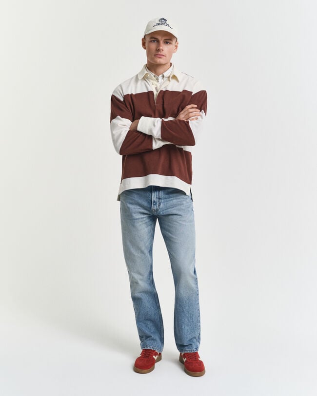 Vintage Washed Bootcut Jeans