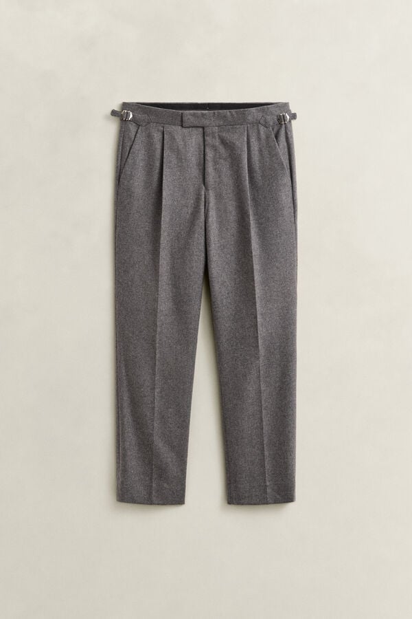 Cashmere Suit Pants — DUSKY ANTHRACITE