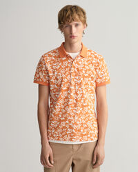 - Floral GANT Shirt Piqué Polo Print