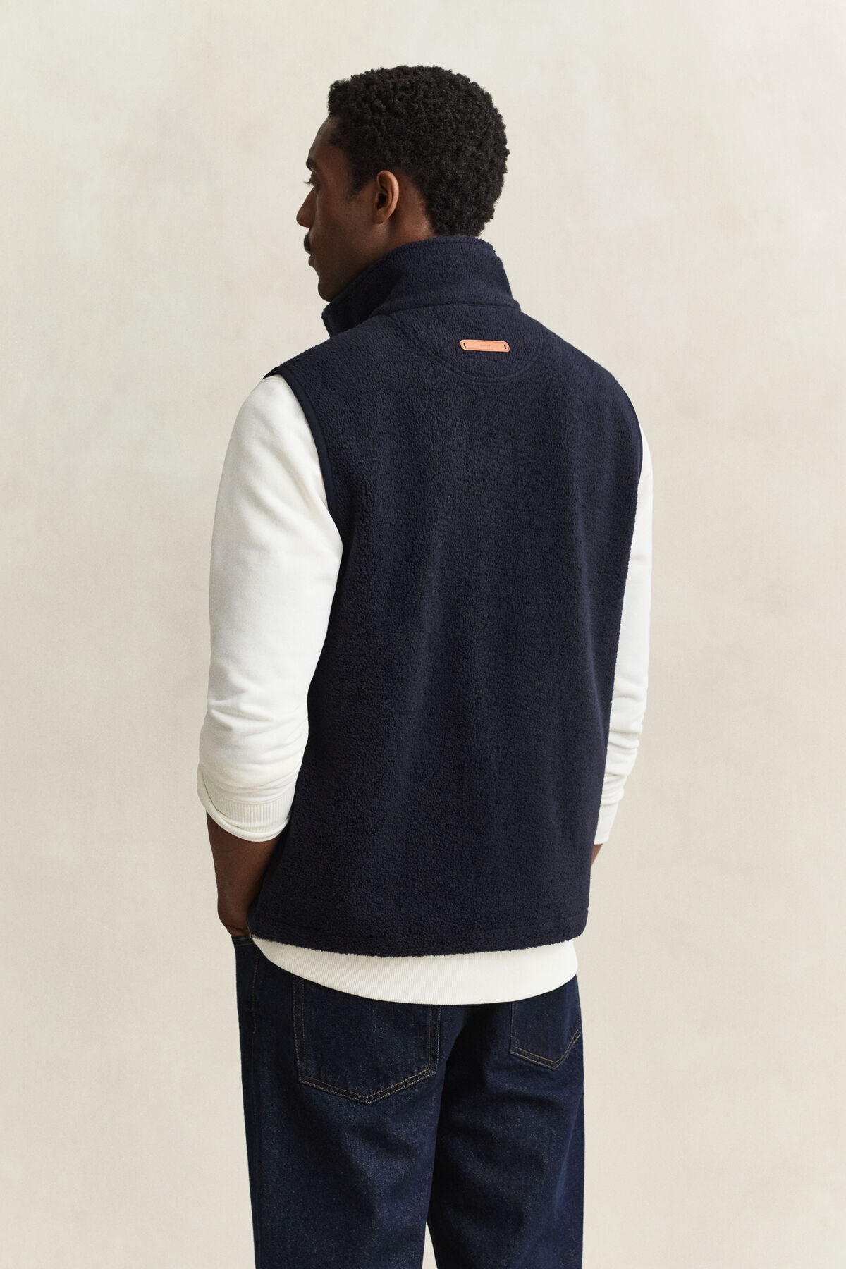 Fleece Vest — EVENING BLUE