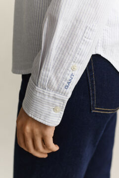 Gant x Yale Striped Oxford Shirt — MISTY LAVENDER 5