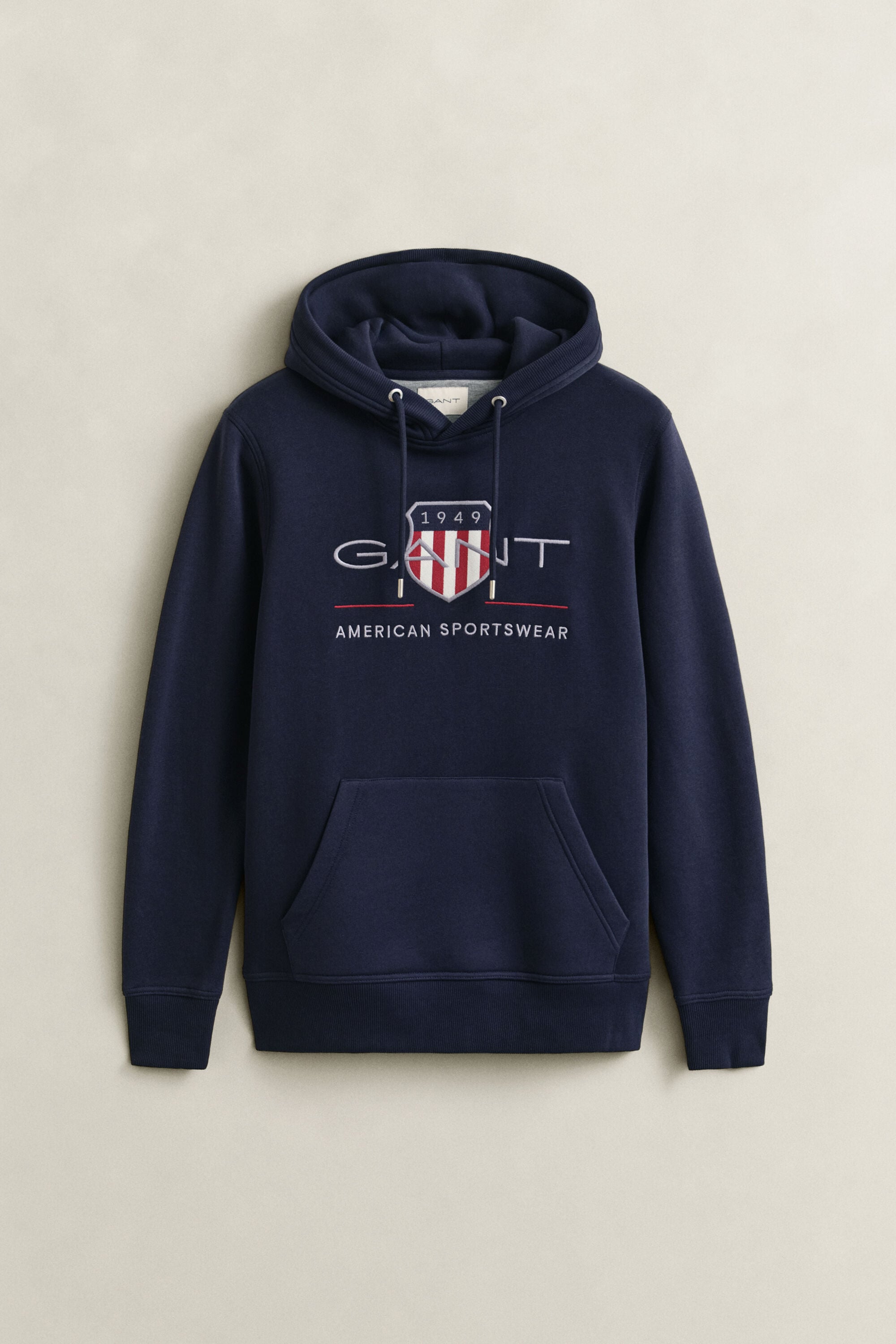 Archive Shield Hoodie — EVENING BLUE