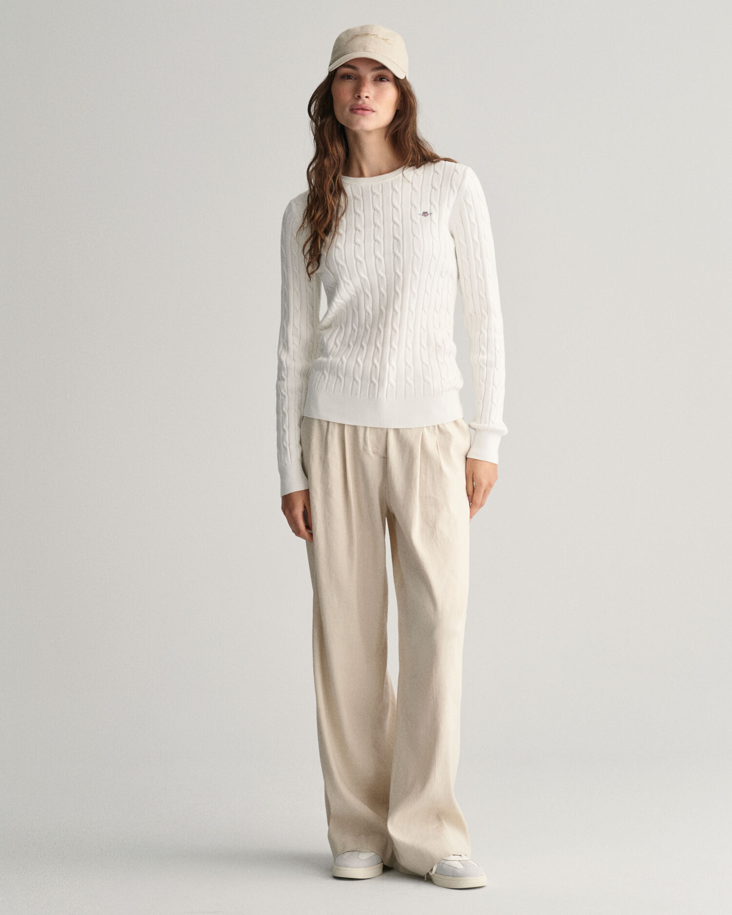 Gant atlanta 2025 knit white