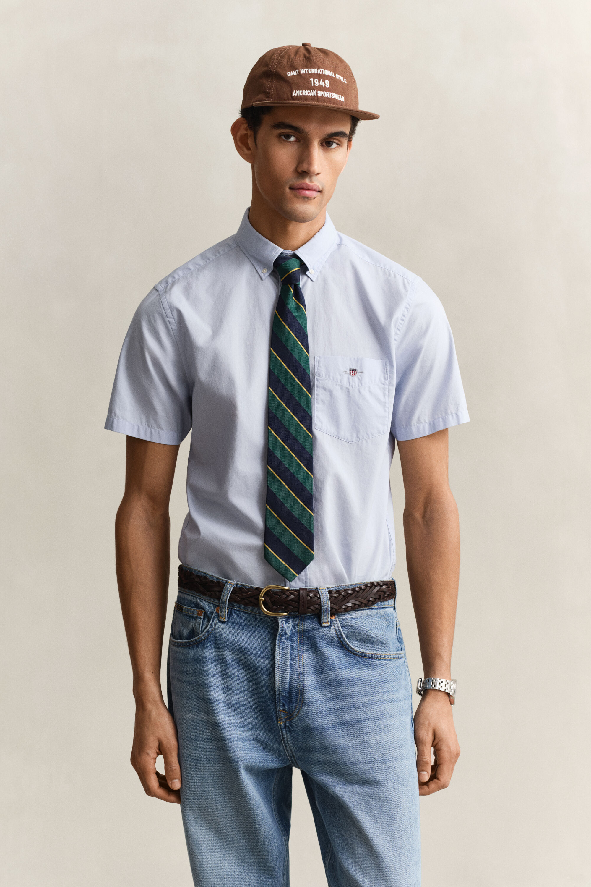 Classic Poplin Short Sleeve Shirt