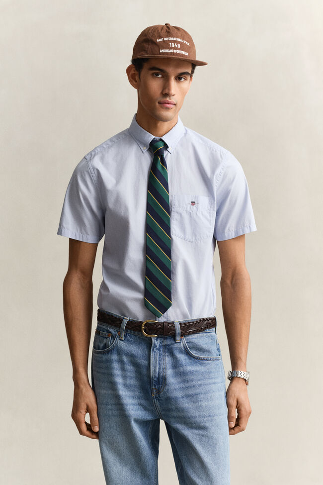 Classic Poplin Short Sleeve Shirt