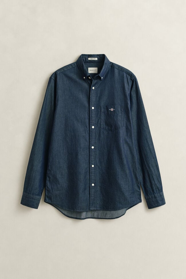 Regular Fit Indigo Shirt
