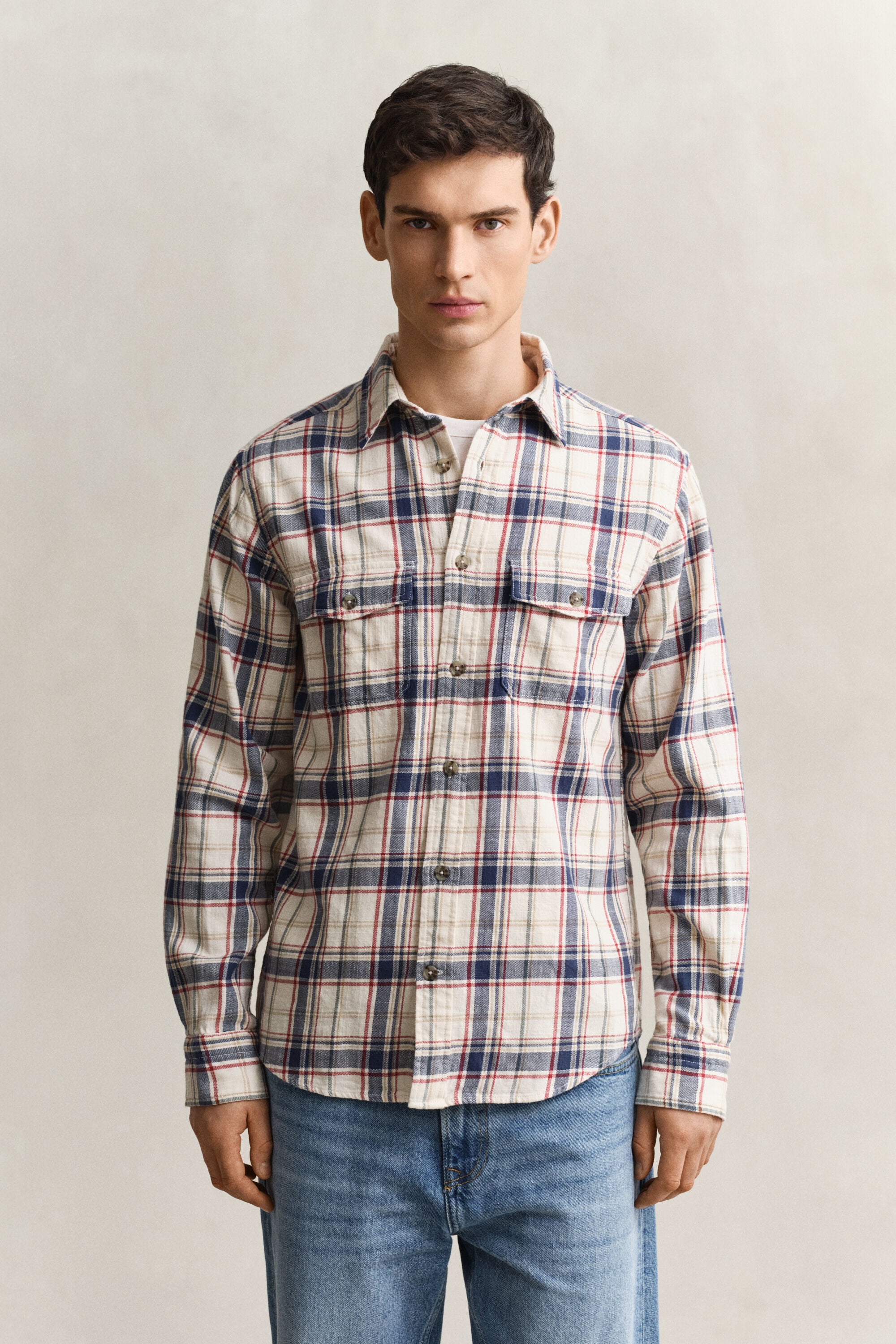 Twill Patch Pocket Shirt