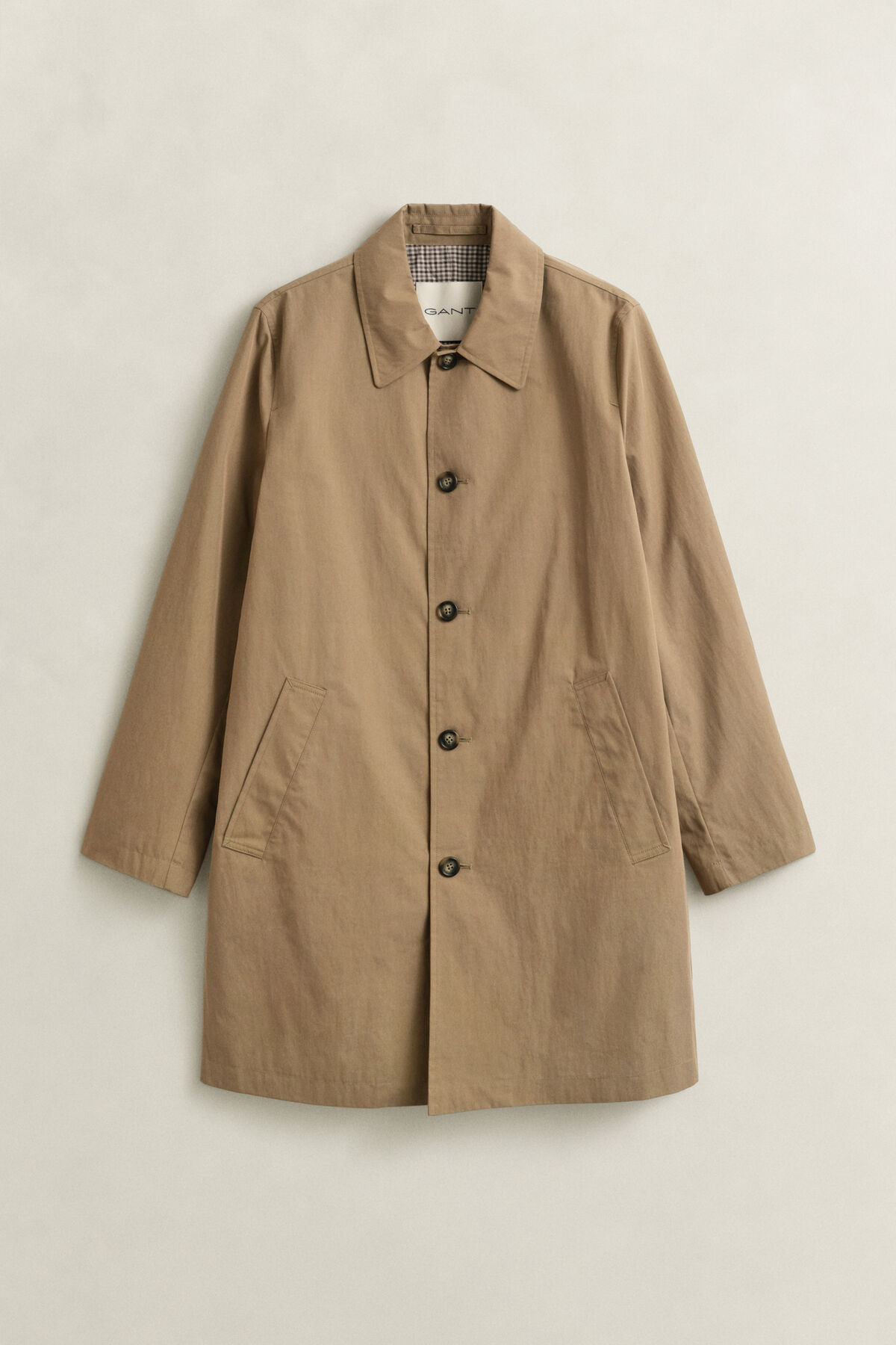 Car Coat — LIGHT TAUPE